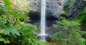 Canoe Point Waterfall